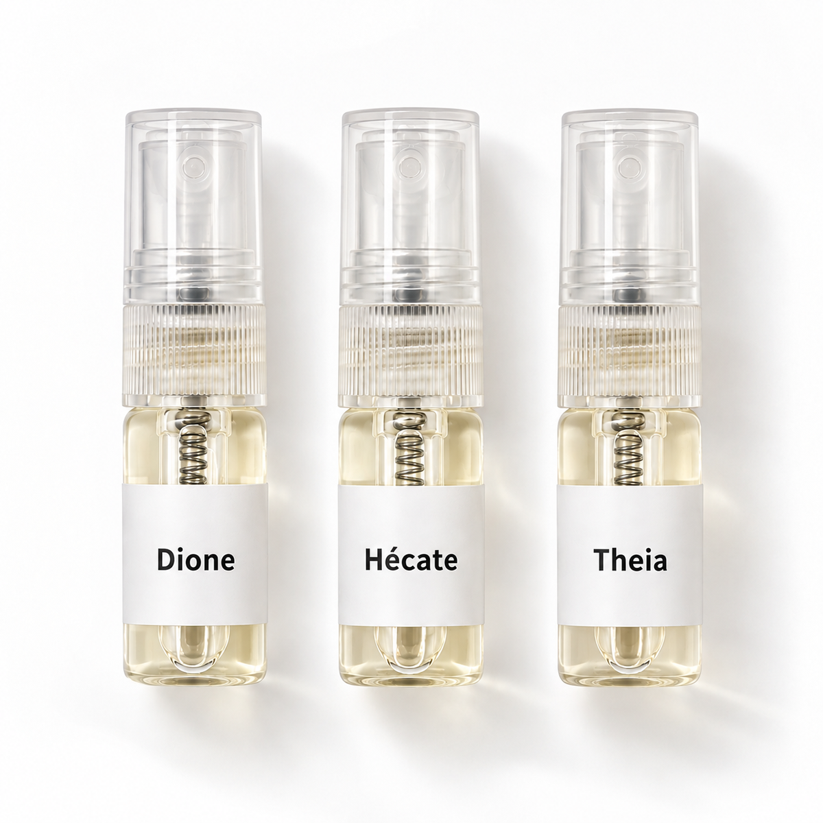 Mujer · Dione + Hécate + Theia