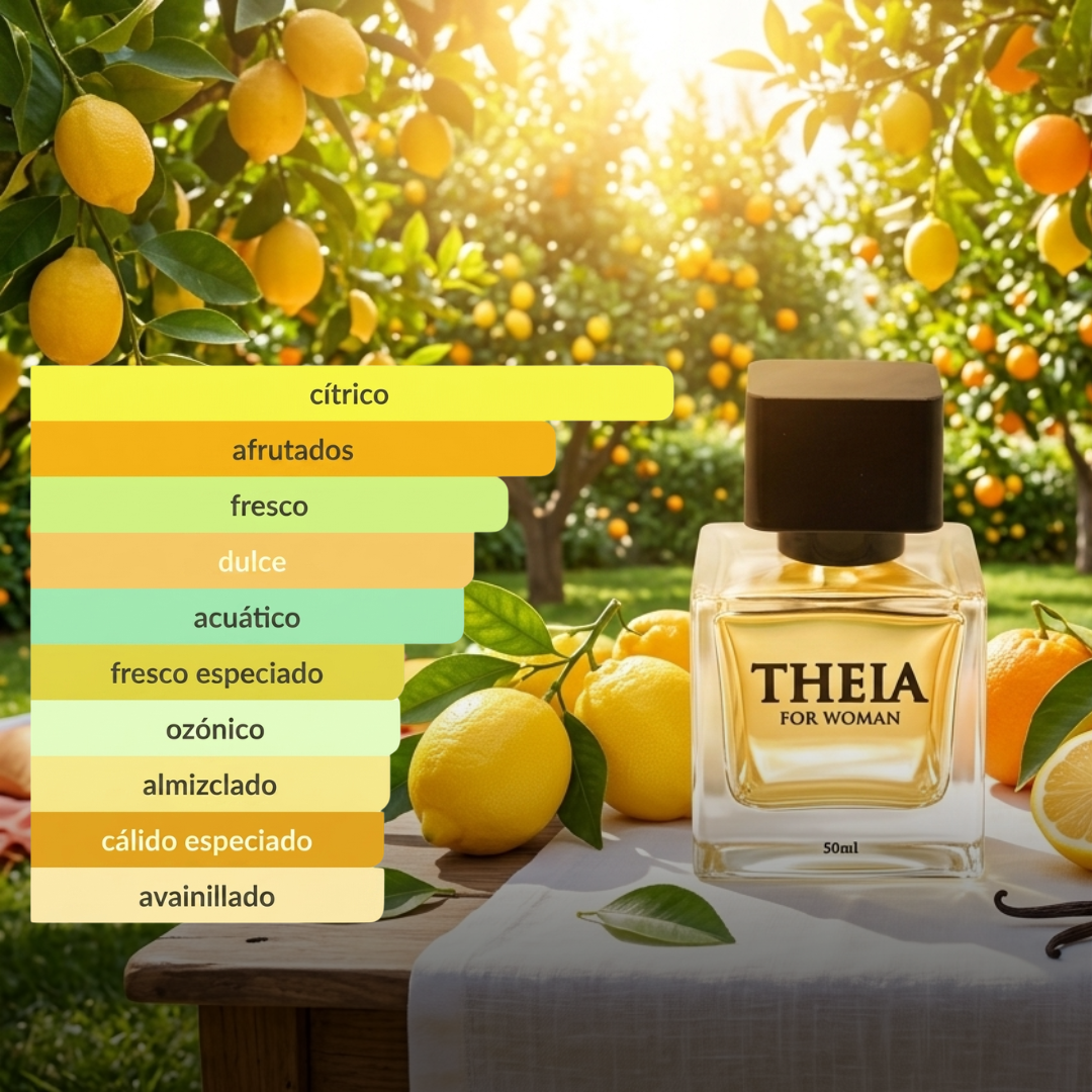Theia acordes olfativos